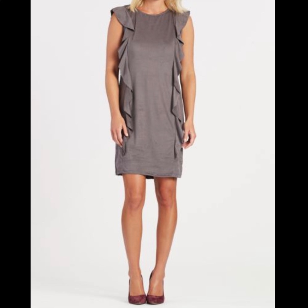Evereve Allison Joy Faux Suede Dress